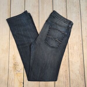 7 For All‎ Mankind Jeans Dark Wash Denim Straight Leg Size 30